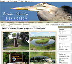 Public PArks in Citrus County Florida