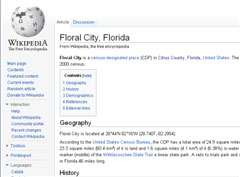 Floral City in Citrus County